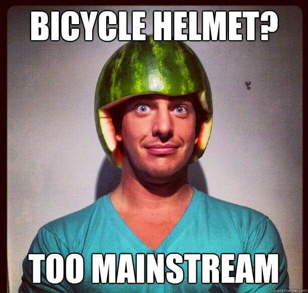 wear a helmet