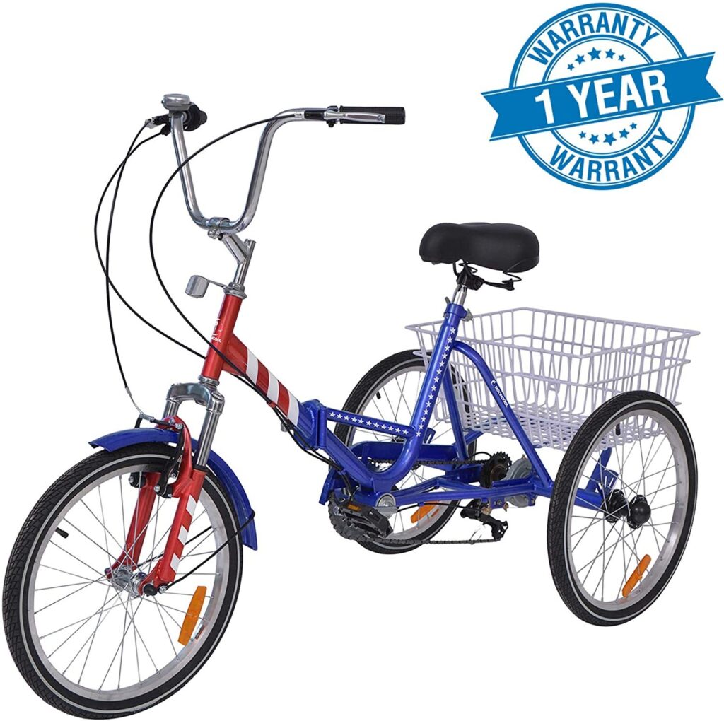 Slsy Adult Folding Tricycles
