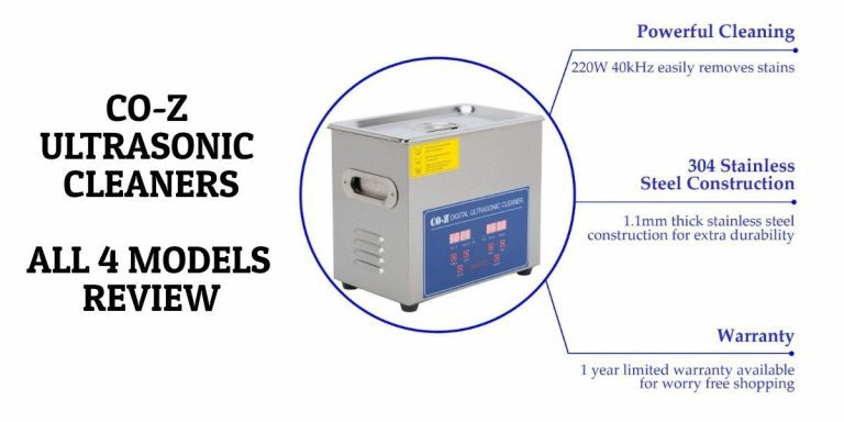 CO-Z Ultrasonic Cleaner – Top 4 Models Dominate The Market
