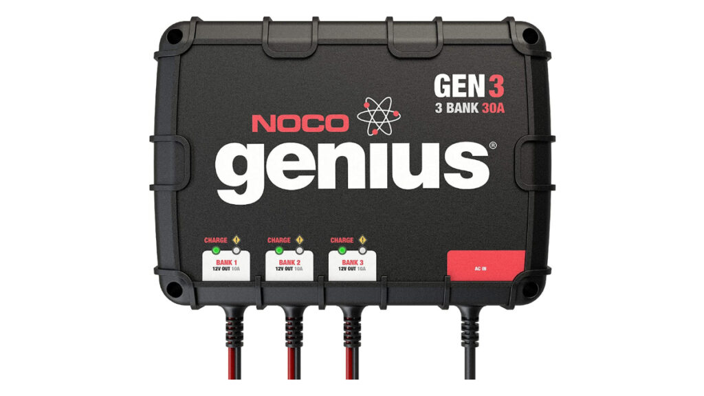 NOCO Genius GEN3, 3-Bank, 30-Amp