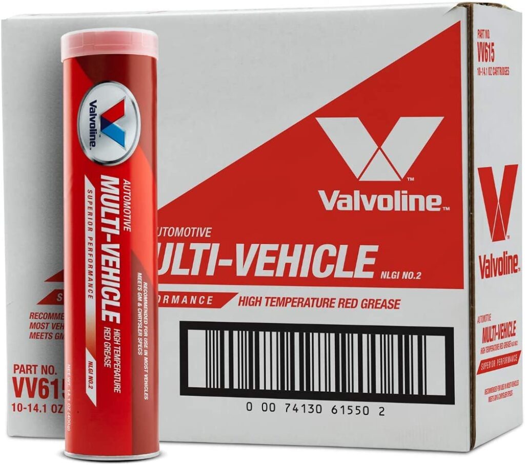 Valvoline Multi-Vehicle High Temperature Red Grease