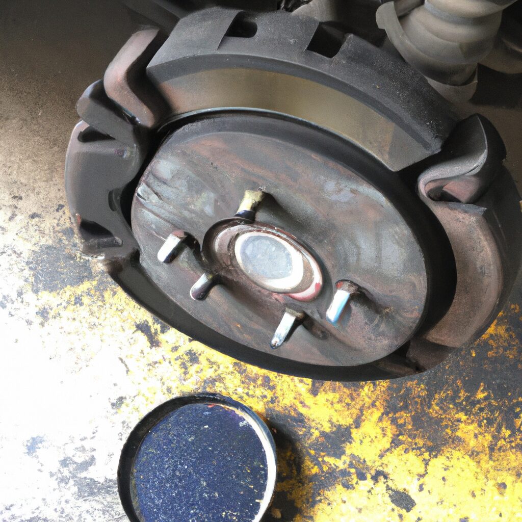 where to apply brake grease on pads