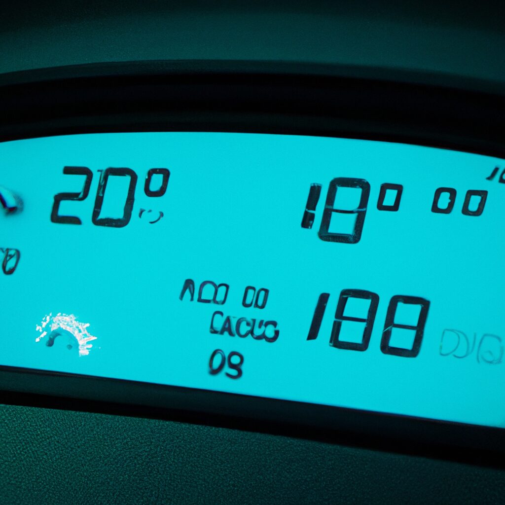 ford focus mileage display not working