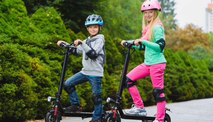 Permit Your Kids To Drive Electric Scooters