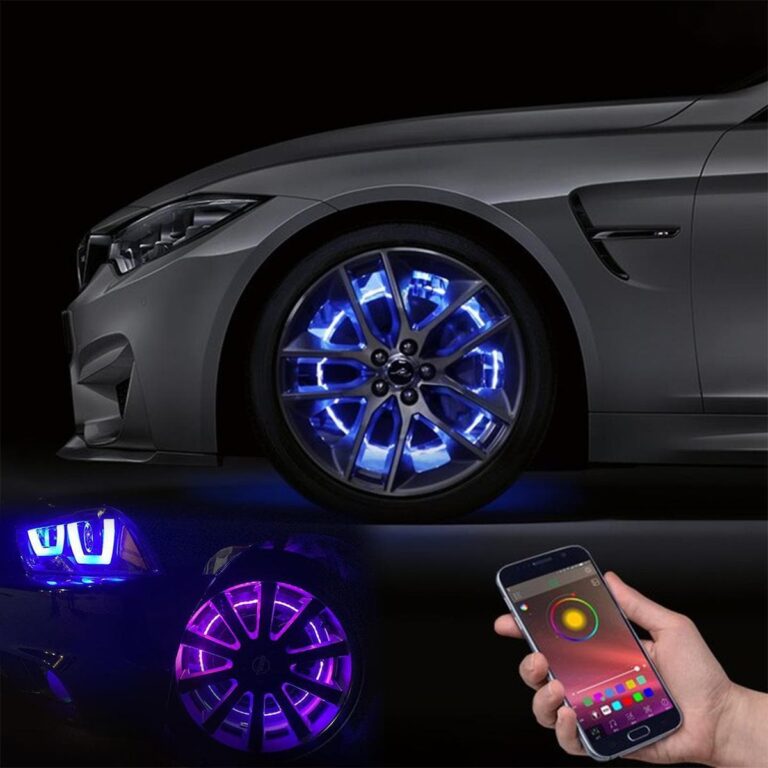 Revamp Your Car’s Lighting with Solar-Powered Wheel Lights!