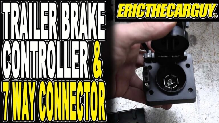 7 Pin Connector: Is Trailer Brake Controller Necessary?