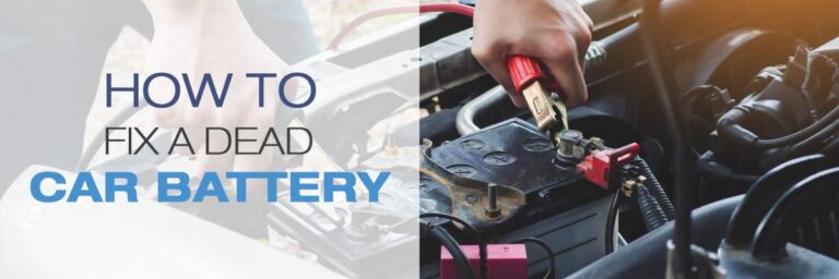 how to recharge a dead car battery