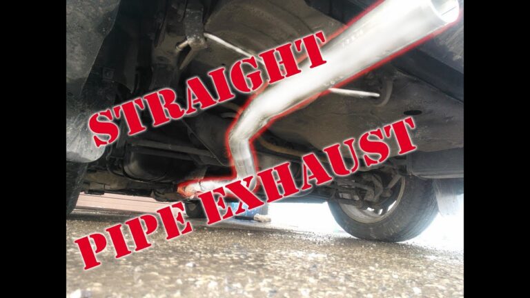 how to straight pipe car