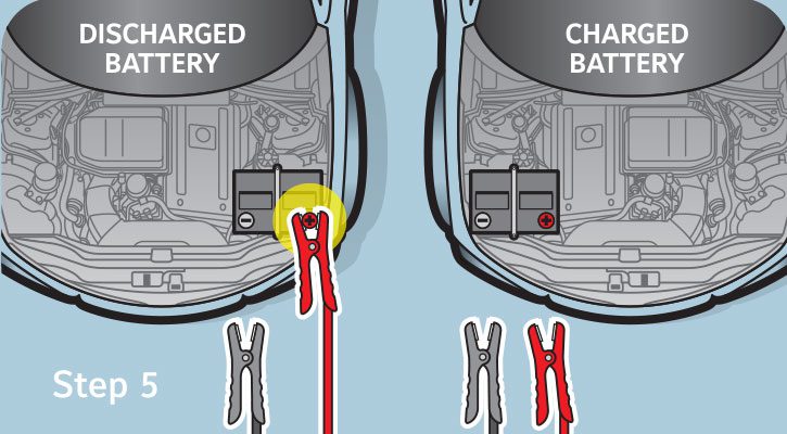 how to charge dead car battery