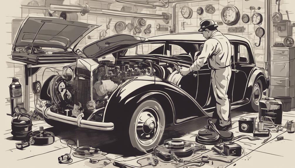 vintage car transmission care