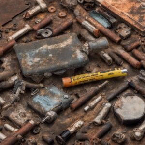 how to clean corroded battery