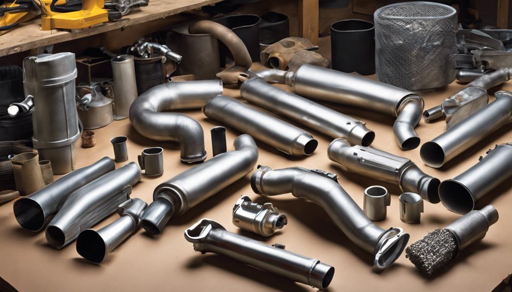 top exhaust system components