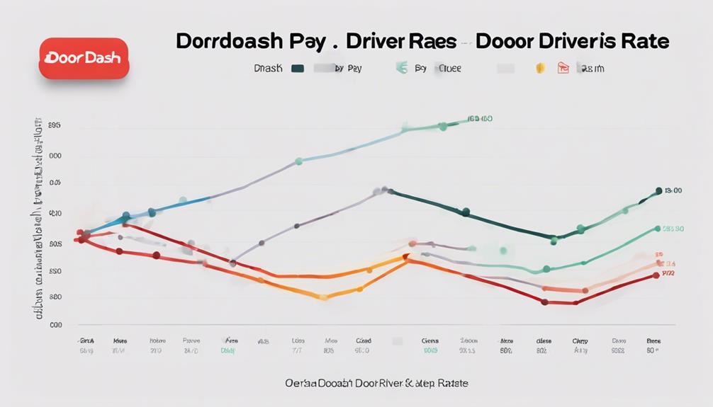 comparing doordash driver wages