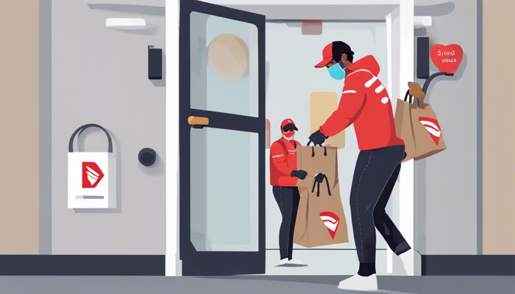 contactless delivery safety tips