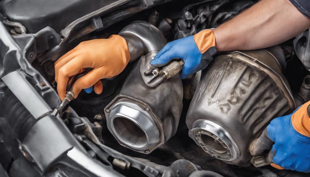 hybrid catalytic converter replacement