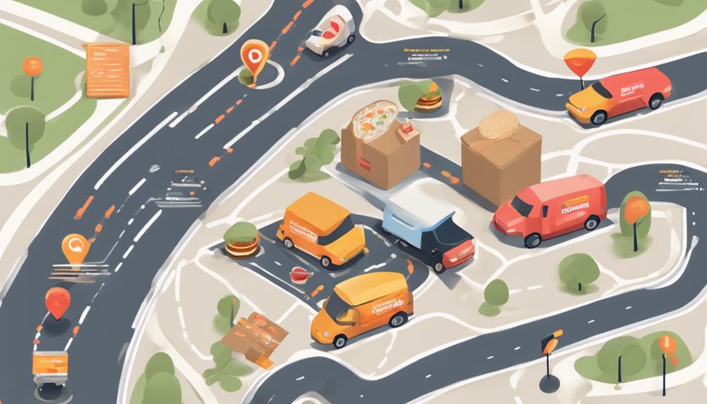 optimizing food delivery routes
